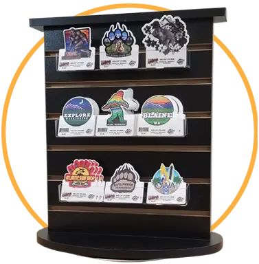 Impulse Souvenirs > Retail-Ready > Spinner Displays